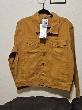 Men's Lightweight Jacket in Caramel Brown